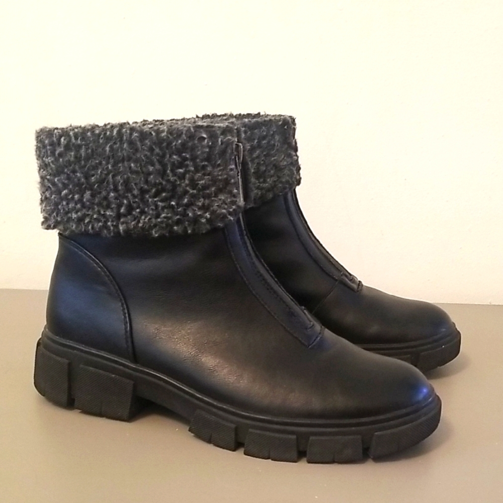 Blondo Leather Waterproof Boots